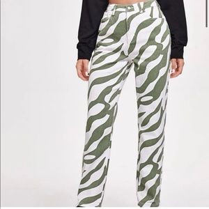 Shein zebra pants